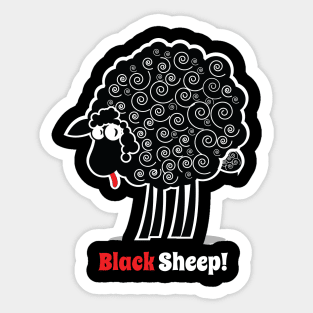 Black Sheep Sticker